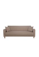Sofa Cama 3 Cuerpos Ribe Color Beige