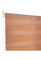 Cortina Duo 120 X 165 Cm Chocolate