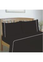 Sábanas 144H Lisas King Cafe Oscuro