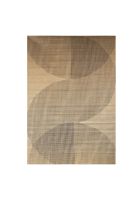 Alfombra 200 X 290 Geo Circular Gris