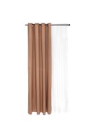 Set Blackout 6P Termico Lino 140X220 Chocolate