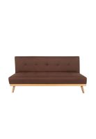 Sofa Cama 3 Cuerpos Enok Color Chocolate