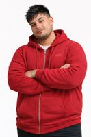 Plus Poleron Fullzipper Link Rojo