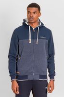 Polerón Full Zipper Fleece Cord Azul Gangster