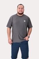 Plus Polera MC Textura Fenway Gris