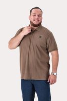 Plus Polera Cuello Textura Brixton Café