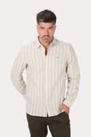 Camisa ML Fake Linho Cactos Blanco Gangster