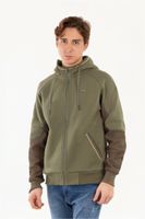 Poleron Fullzipper Shield Verde