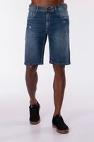 Short Denim Vintage Azul Gangster