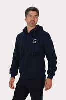 Poleron Full Zipper Fleece Outpost Azul Gangster