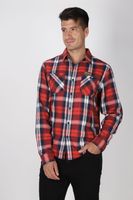 Camisa Franela ML Fireside Rojo Gangster