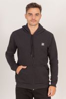Poleron Full Zipper Fleece Titan  Negro Overcore