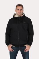 Plus Poleron Hibridas Patchwork Negro Gangster