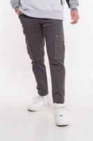 Pantalon Jogger Canvas Tradicional Gris Gangster