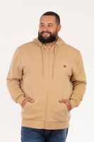 Plus Poleron Fullzipper Keep Beige