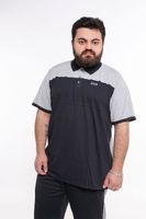 Plus Polera Cuello Academy Gris Gangster