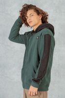 Poleron Full Zipper Fleece Line  Verde Overcore