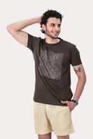 Polera Mc Basica West 4 Café Oscuro