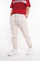 Pantalon Jogger Canvas Over Beige Gangster
