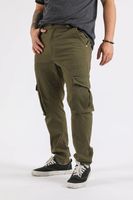 Pantalon Jogger Canvas Tradicional Verde Gangster