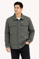 Chaqueta Overshirt Common Gris