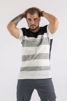 Polera Mc Especial Multistripes Azul Gangster