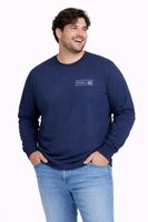 Plus Polera ML Field Azul Marino