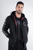 Polerón Full Zipper Fleece Power Negro Gangster