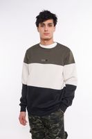 Polerón Crew Fleece Core Verde Gangster