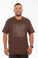 Plus Polera MC Basica Bundy Café Oscuro