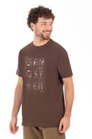 Polera Mc Basica Broadway Café Oscuro