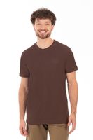 Polera Mc Suedine Brighton Café Oscuro