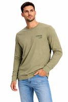 Polera ML Field Verde Oliva