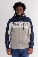 Poleron Full Zipper Radiant Azul Gangster