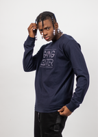 Polera ML Hope Azul Marino Gangster