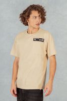 Polera Mc Especial Patch Beige Overcore