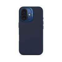 Funda silicona antimicrobial Magsafe iPhone 16 Azul marino