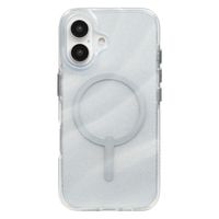 Funda Milan Snap Magsafe iPhone 16 Zagg Blanco Glitter