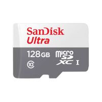MicroSDXC SanDisk Ultra 128GB Negro