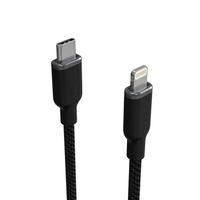 Cable USB-C a Lightning 2m 30W Mophie Negro