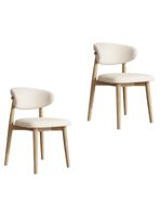 Pack 2 Sillas de Comedor Color Madera Family By LuBabycas