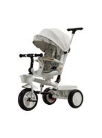 Triciclo LuBabycas 360° Multiposiciones con Mesita Blanco