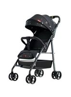 Coche De Paseo Reclinable Liviano Smart Negro LuBabycas