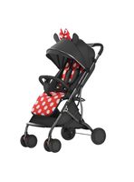 Coche De Paseo Compacto Con Accesorios Lubabycas Rojo