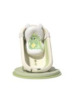 Bañera Con Termómetro Cojín Premium Verde LuBabycas