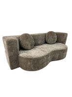 Sillon Sofa Cama Comprimido Combinable 200cm K25 Café