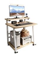 Escritorio Móvil Compacto Con Repisa 80x58x82cm Express