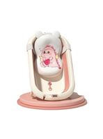 Bañera Con Termómetro Cojín Premium Rosada LuBabycas