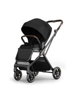 Coche De Paseo Modo Apego Y Panorámico Lubabycas Negro