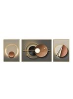 Set 3 Cuadros Decorativos Marcos de Aluminio By LuBabycas